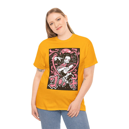 Nezuko Kamado 1 (Gildan · 5000) Unisex Heavy Cotton Tee