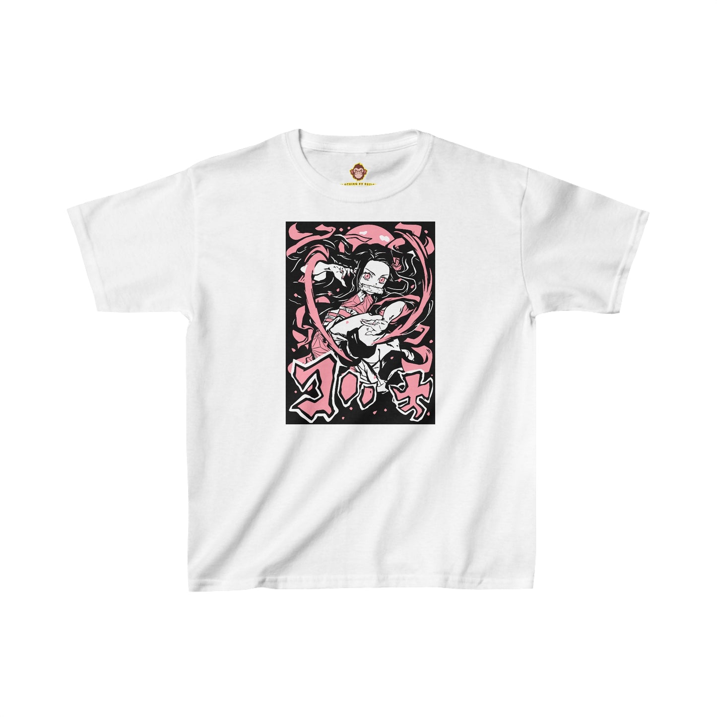 Nezuko Kamado 1 for kids (Gildan · 5000B) Heavy Cotton™ Tee