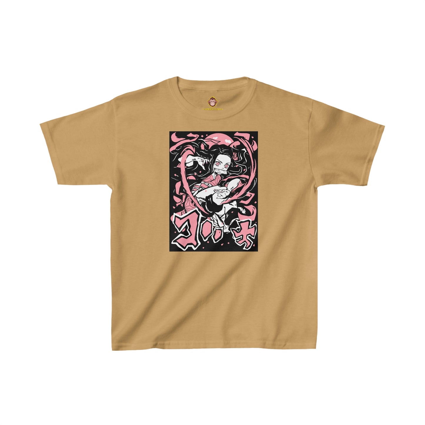 Nezuko Kamado 1 for kids (Gildan · 5000B) Heavy Cotton™ Tee