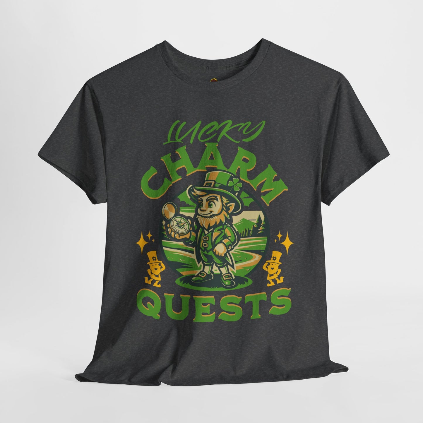 Lucky Charm Quest (Gildan · 5000) Unisex Heavy Cotton Tee