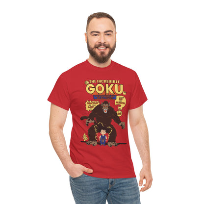 Goku Comic (Gildan · 5000) Unisex Heavy Cotton Tee