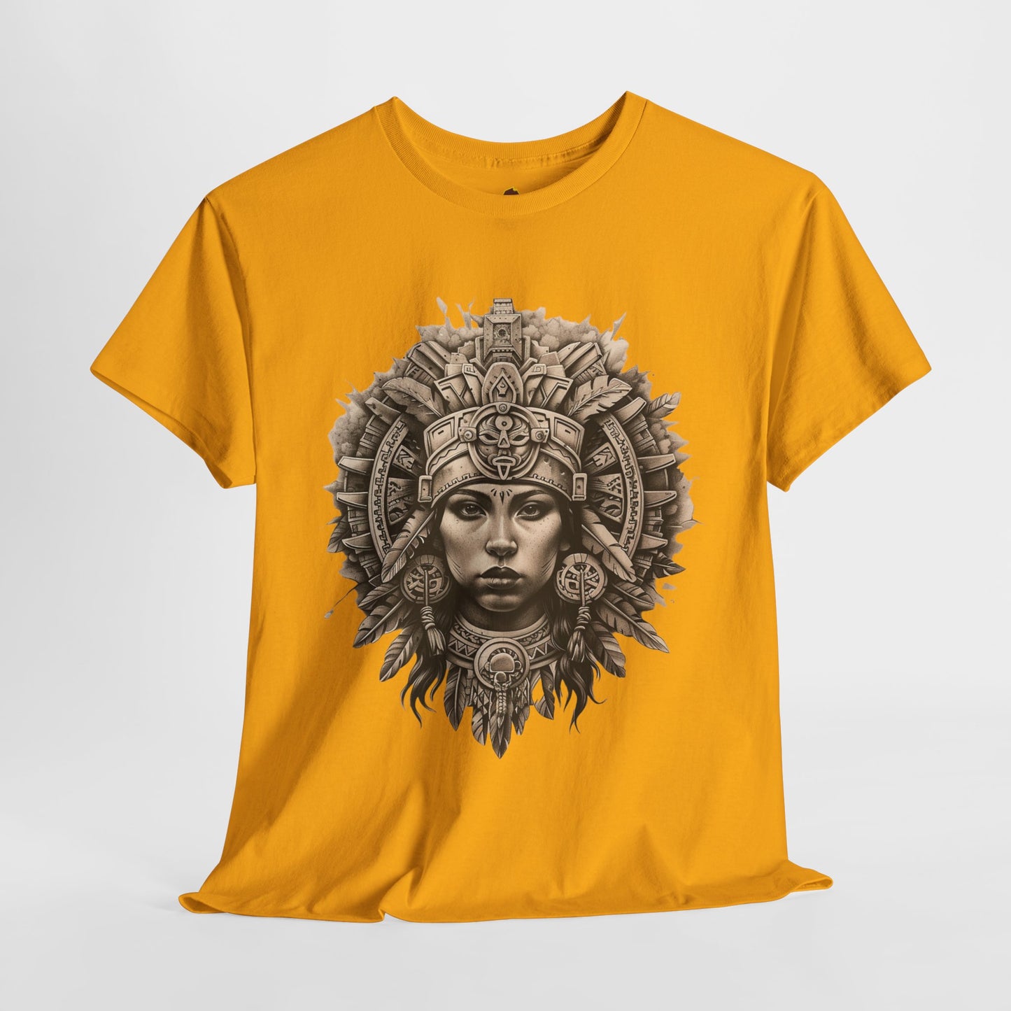 Aztec Woman 1 (Gildan · 5000) Unisex Heavy Cotton Tee