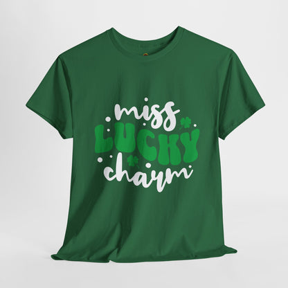 Miss Lucky Charm (Gildan · 5000) Unisex Heavy Cotton Tee