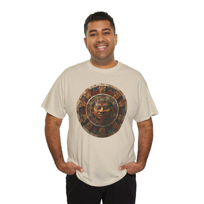 Mayan Calendar 1 (Gildan · 5000) Unisex Heavy Cotton Tee