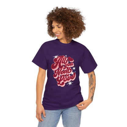 All you need is love (Gildan · 5000) Unisex Heavy Cotton Tee