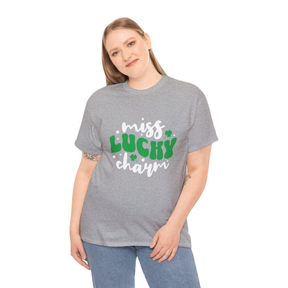 Miss Lucky Charm (Gildan · 5000) Unisex Heavy Cotton Tee