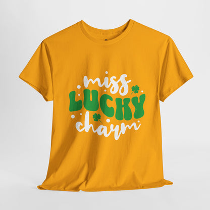 Miss Lucky Charm (Gildan · 5000) Unisex Heavy Cotton Tee