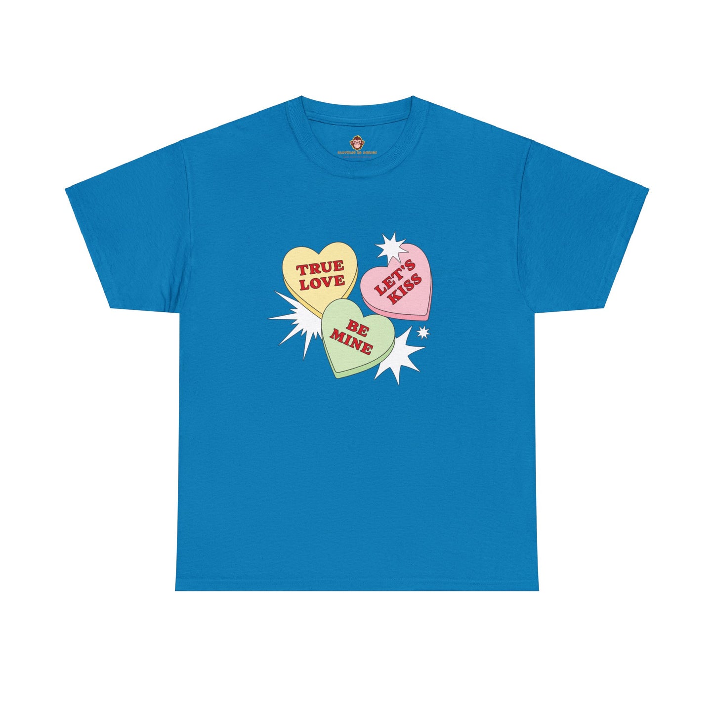 Candy Hearts (Gildan · 5000) Unisex Heavy Cotton Tee