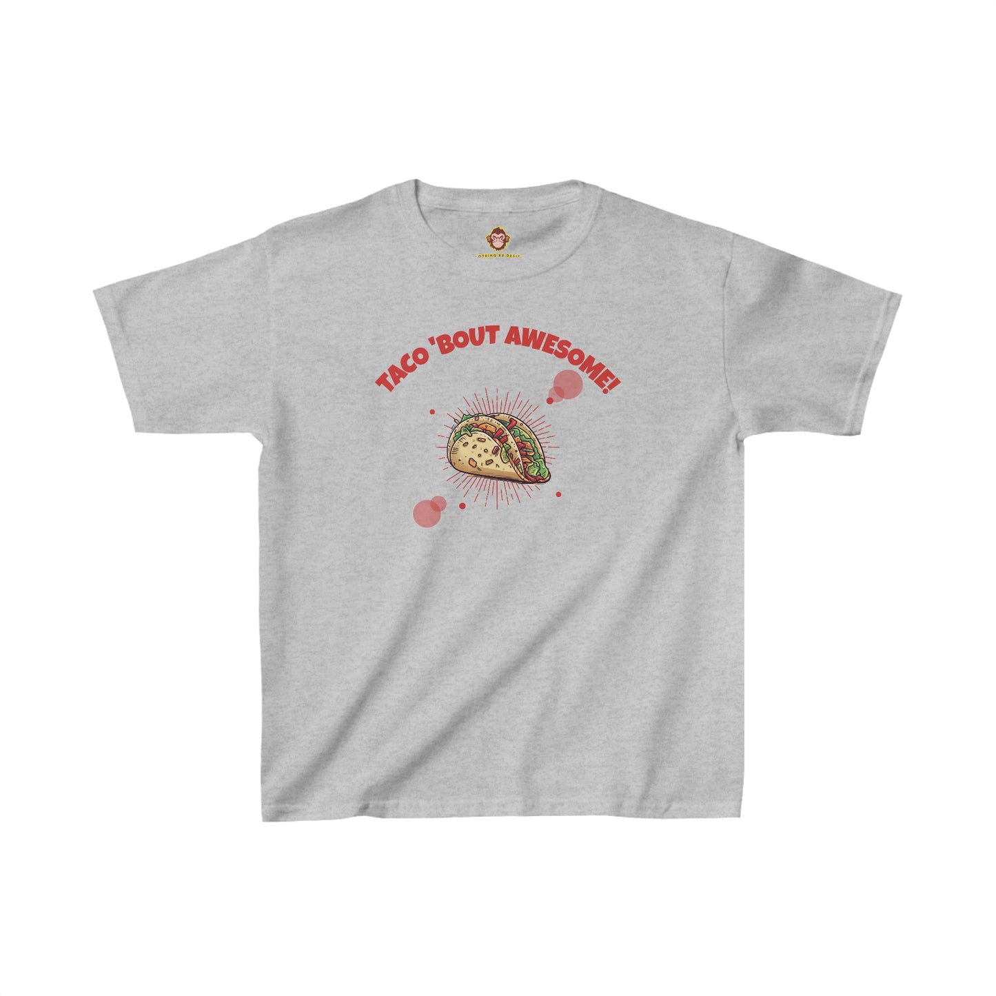 Taco 'bout awesome for kids (Gildan · 5000B) Heavy Cotton™ Tee