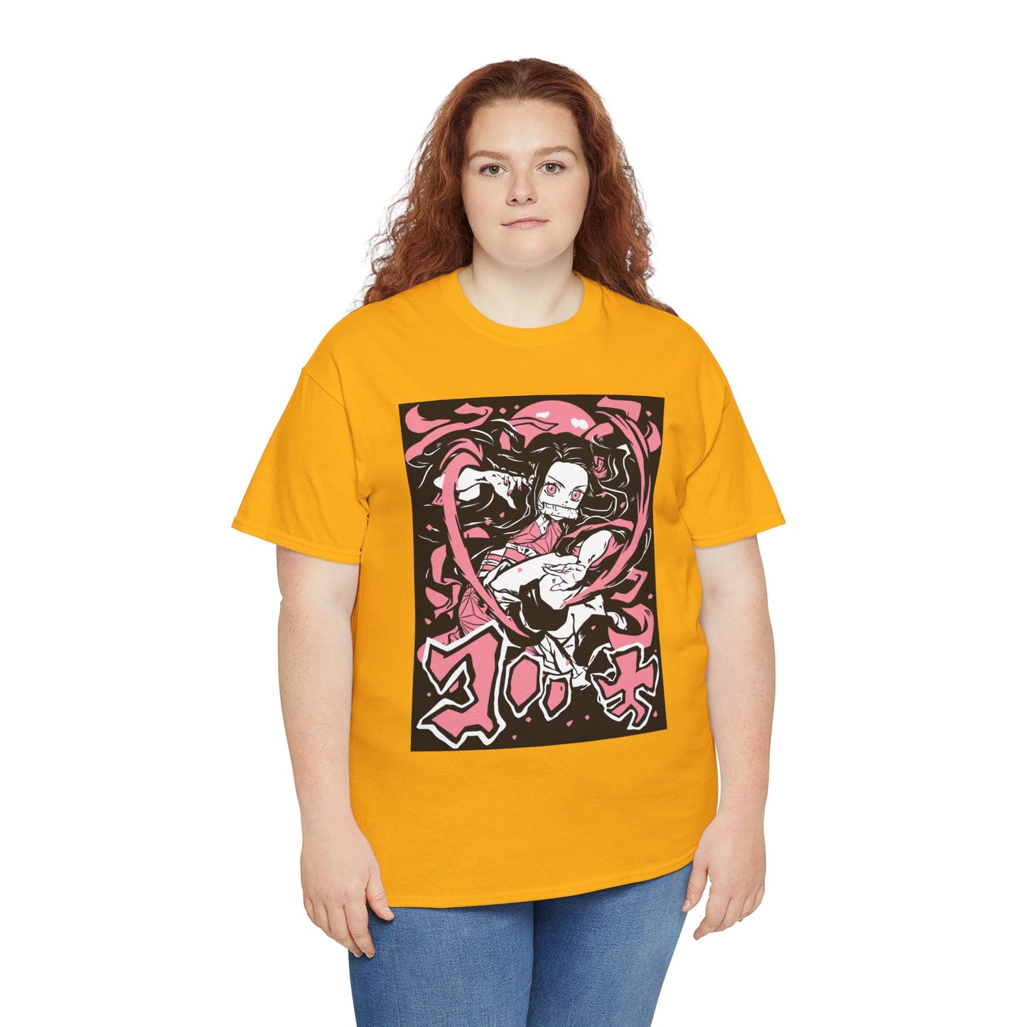 Nezuko Kamado 1 (Gildan · 5000) Unisex Heavy Cotton Tee