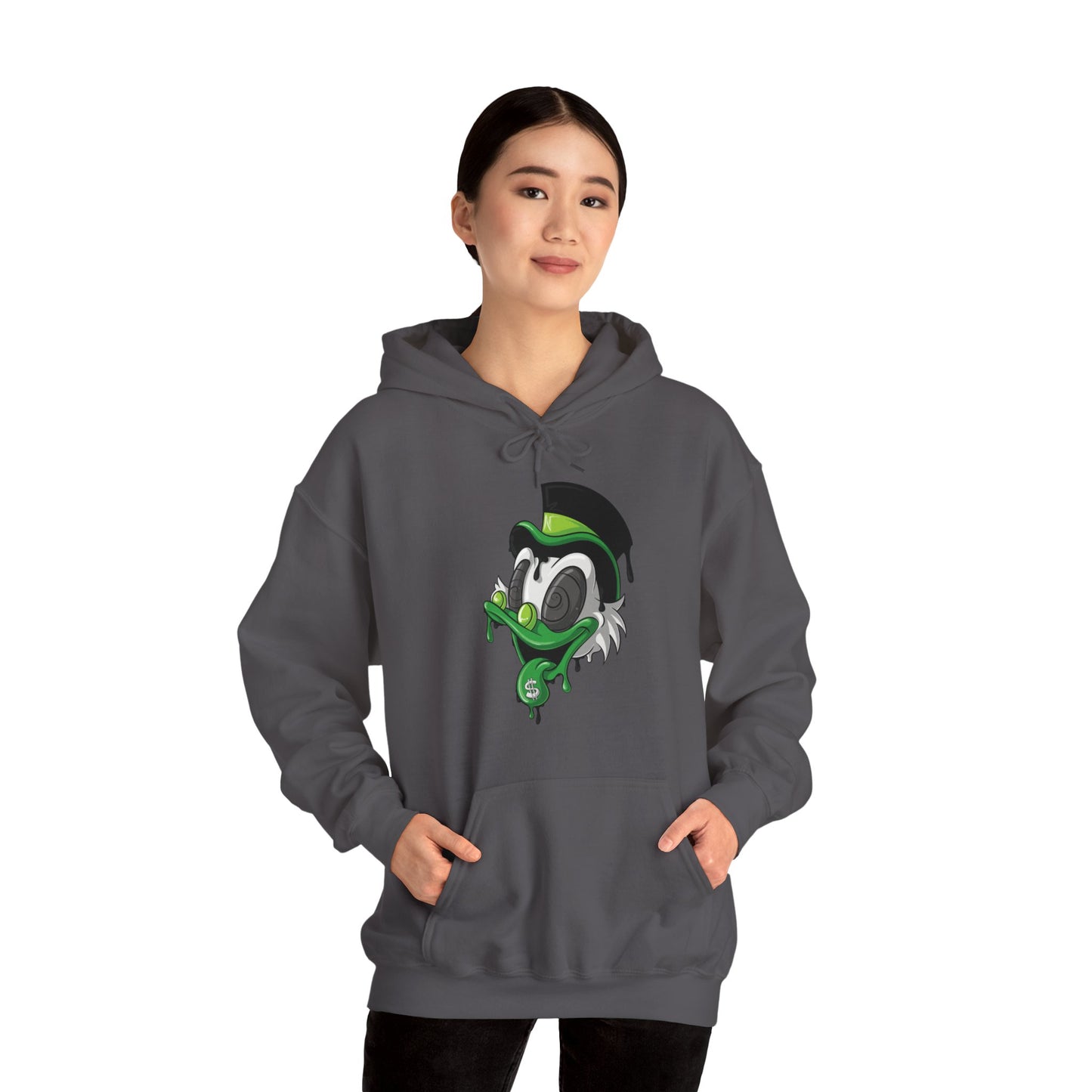 Money Duck for Adults Unisex Heavy Blend™ Hooded Sweatshirt