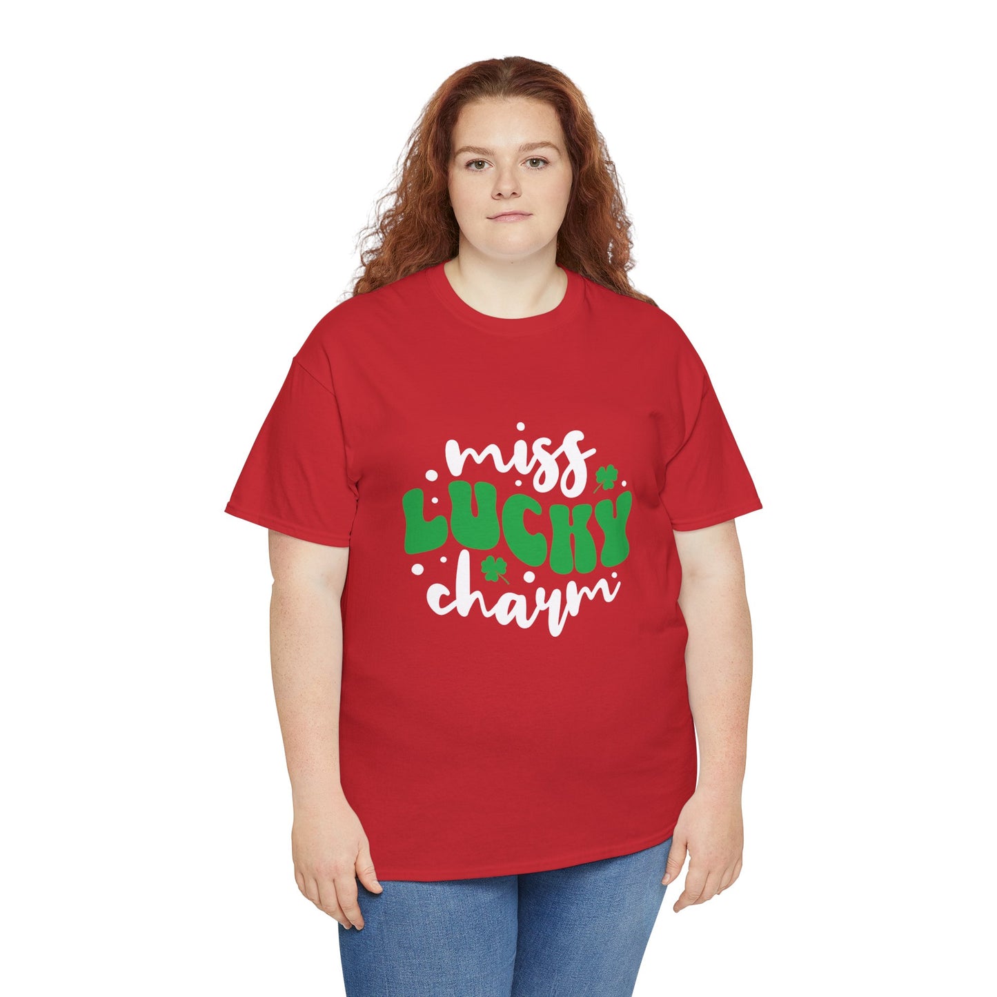 Miss Lucky Charm (Gildan · 5000) Unisex Heavy Cotton Tee