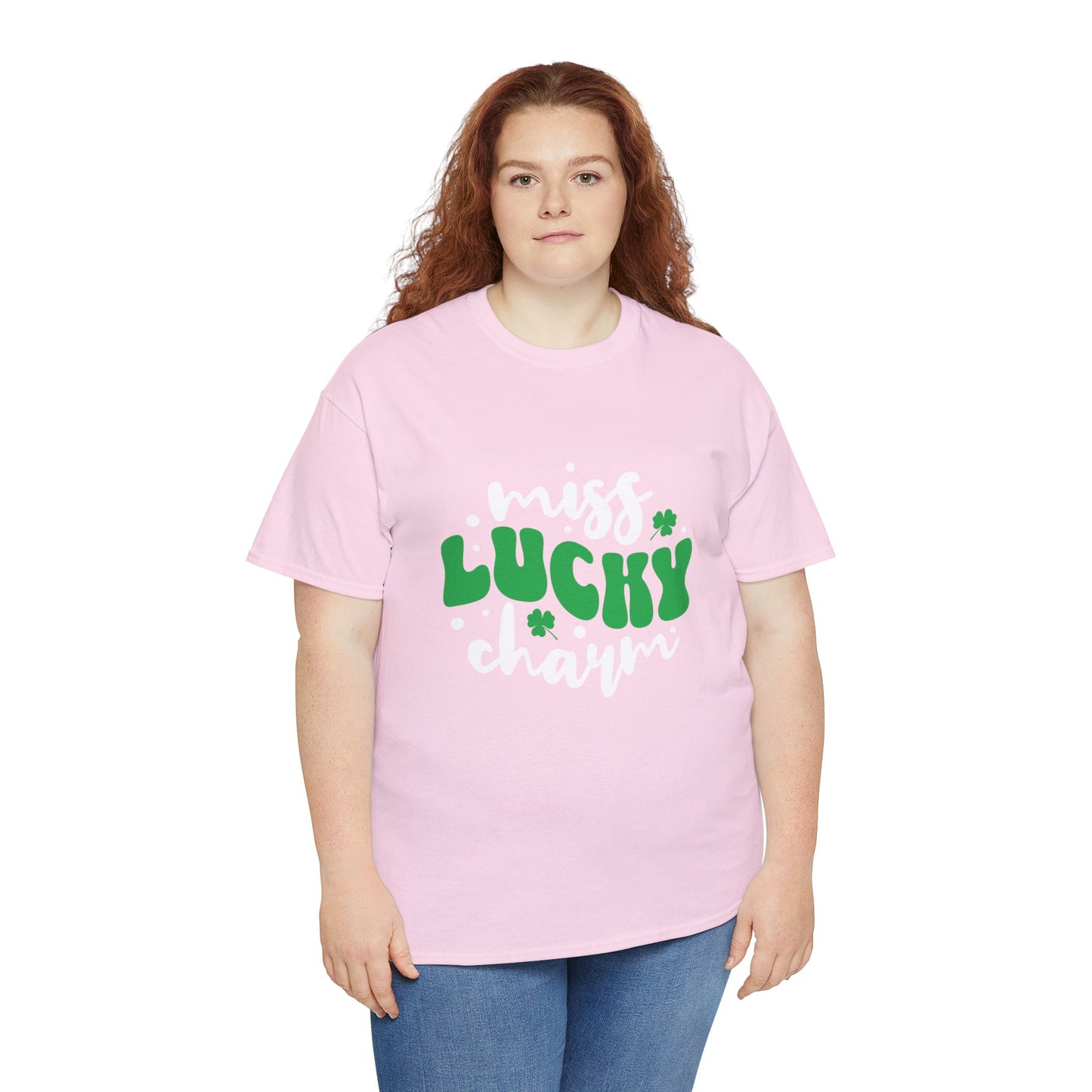 Miss Lucky Charm (Gildan · 5000) Unisex Heavy Cotton Tee