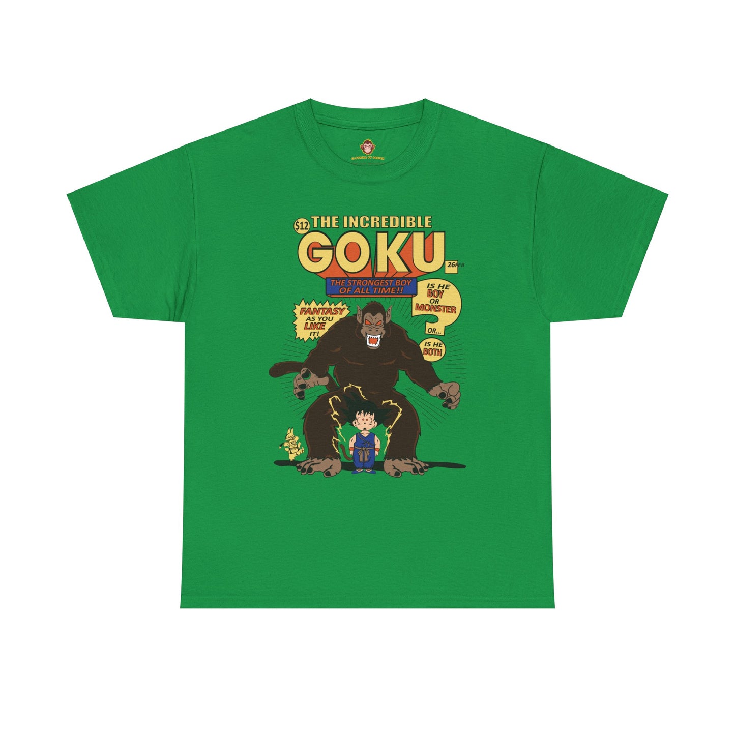 Goku Comic (Gildan · 5000) Unisex Heavy Cotton Tee