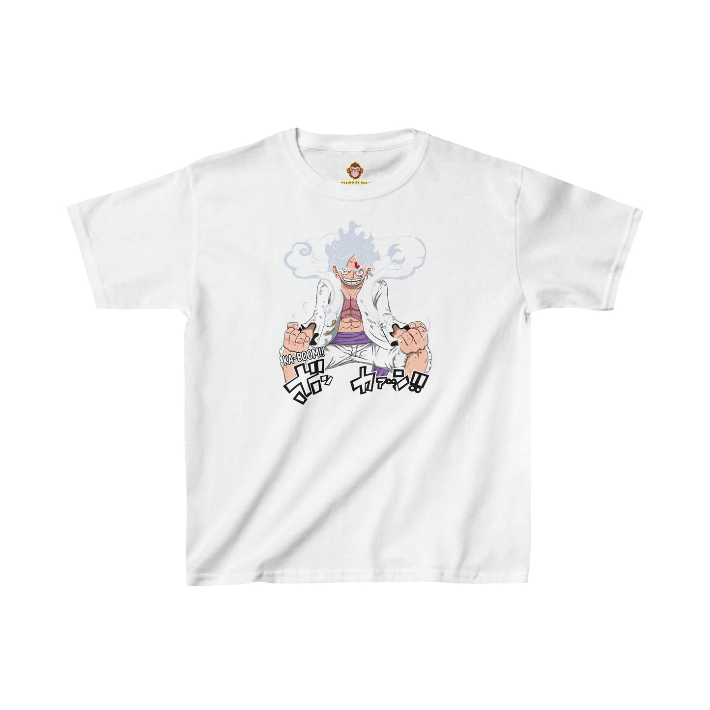 Monkey D. Luffy 1 (Gildan · 5000B) Kids Heavy Cotton™ Tee