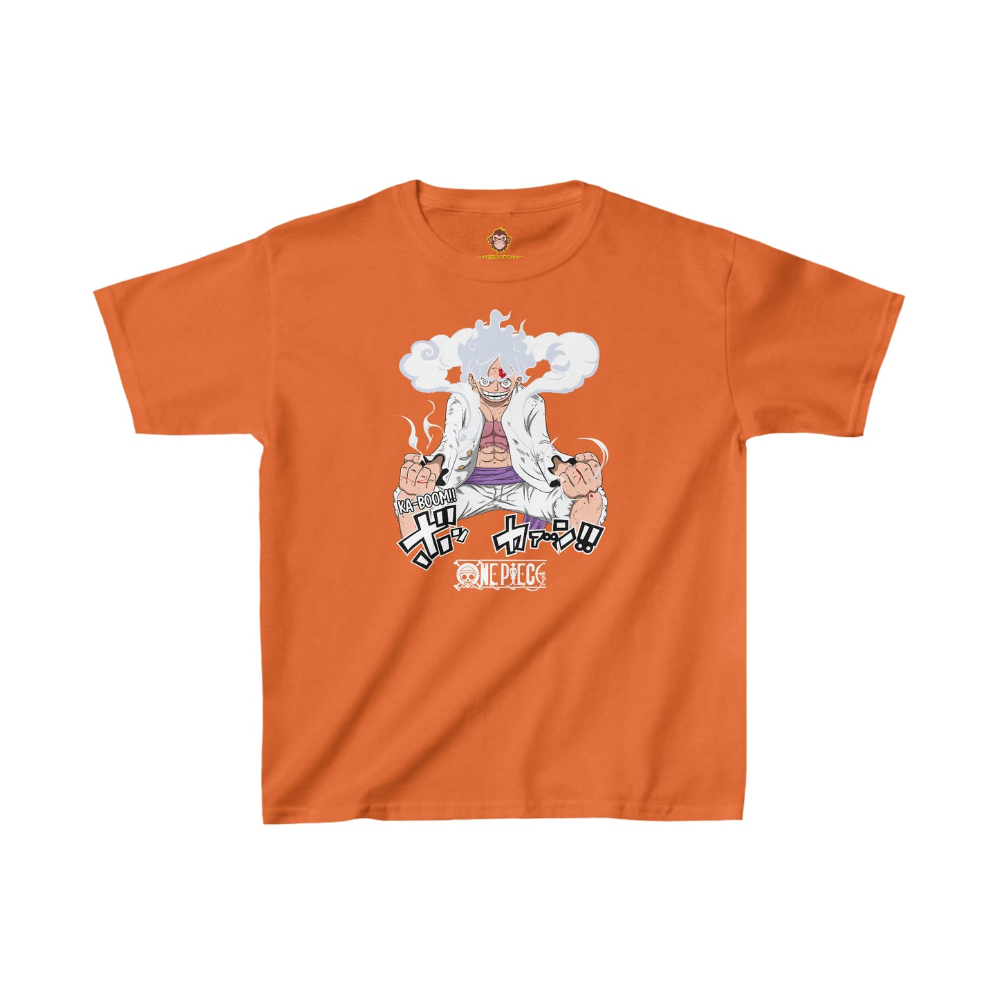 Monkey D. Luffy 1 (Gildan · 5000B) Kids Heavy Cotton™ Tee