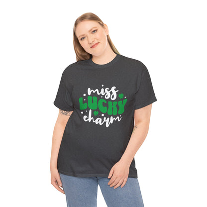 Miss Lucky Charm (Gildan · 5000) Unisex Heavy Cotton Tee