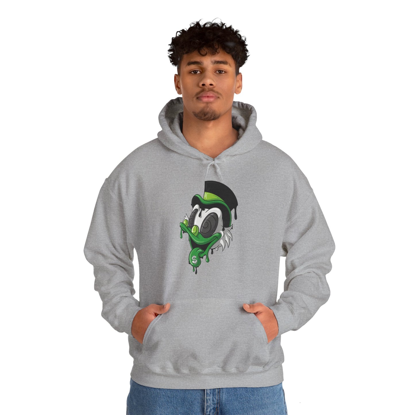 Money Duck for Adults Unisex Heavy Blend™ Hooded Sweatshirt