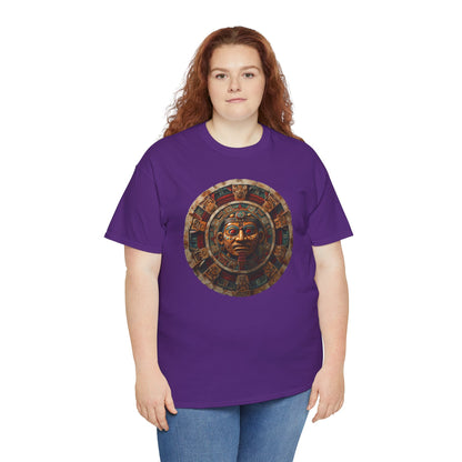 Mayan Calendar 1 (Gildan · 5000) Unisex Heavy Cotton Tee