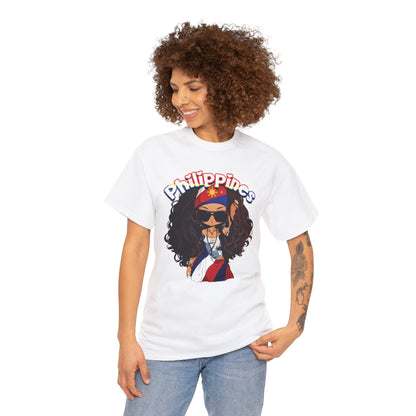 Philippines Baddie (Gildan · 5000) Unisex Heavy Cotton Tee