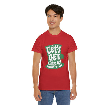 Let's get lucked up (Gildan · 5000) Unisex Heavy Cotton Tee