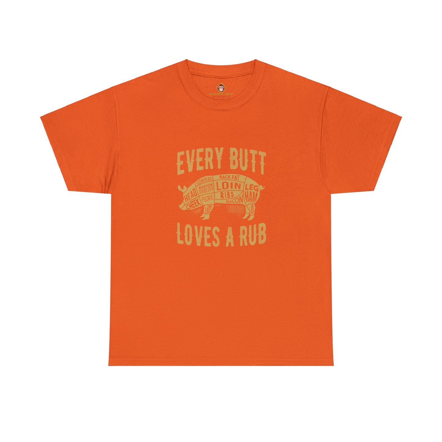 Every butt loves a rub 1 (Gildan · 5000) Unisex Heavy Cotton Tee