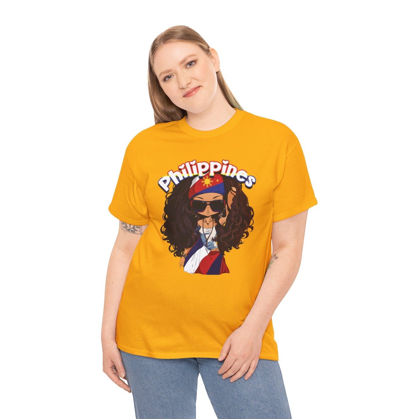 Philippines Baddie (Gildan · 5000) Unisex Heavy Cotton Tee