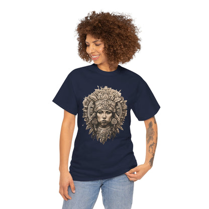 Aztec Woman 1 (Gildan · 5000) Unisex Heavy Cotton Tee