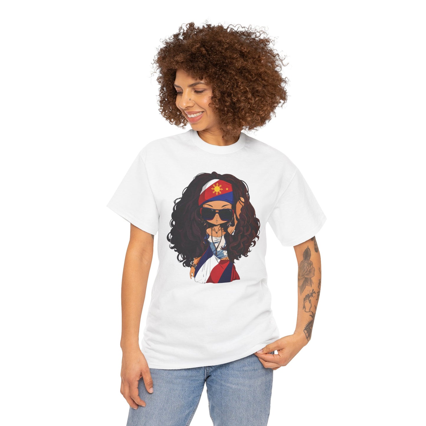 Filipina Baddie (Gildan · 5000) Unisex Heavy Cotton Tee