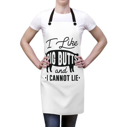 I like pig butts Apron (AOP) 1