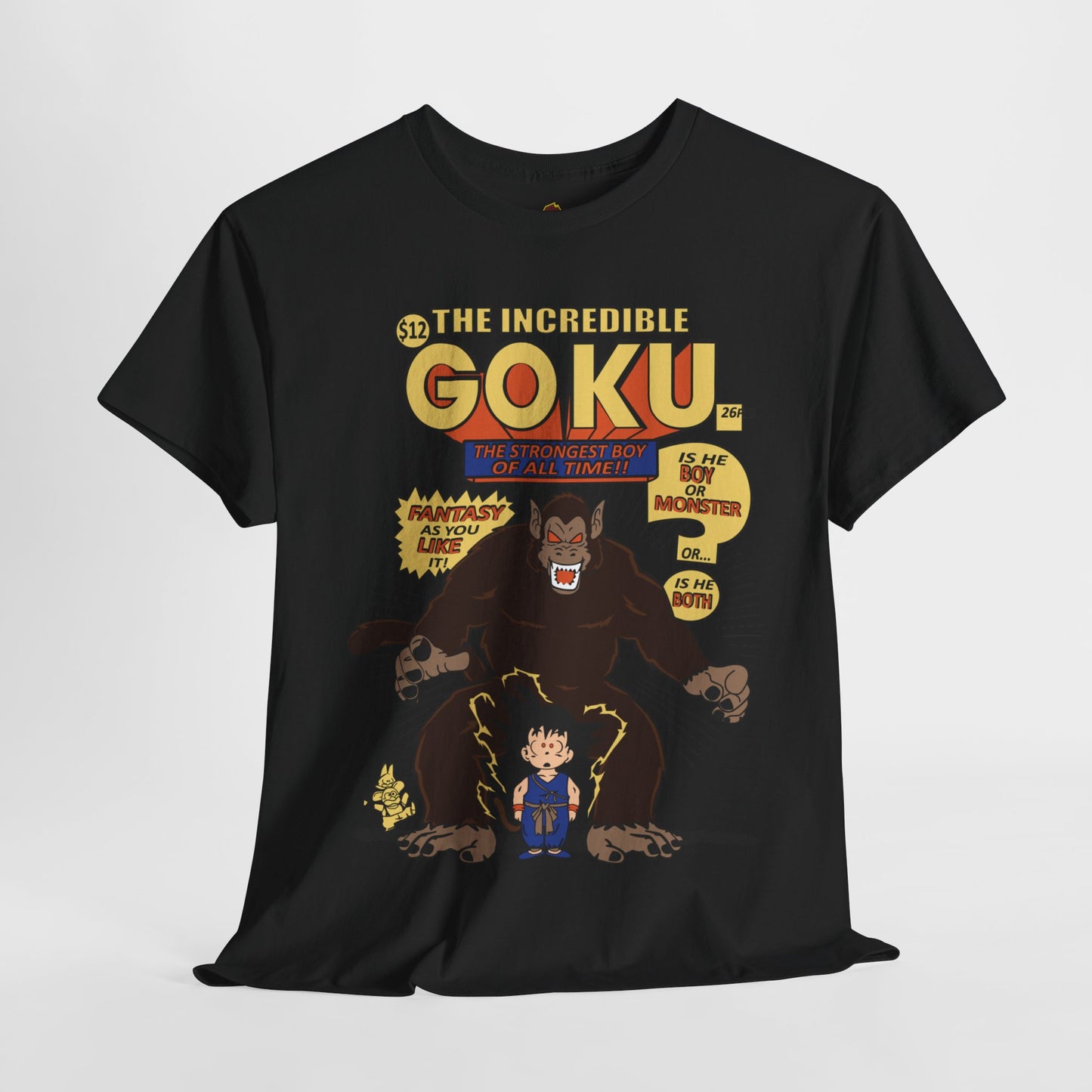 Goku Comic (Gildan · 5000) Unisex Heavy Cotton Tee