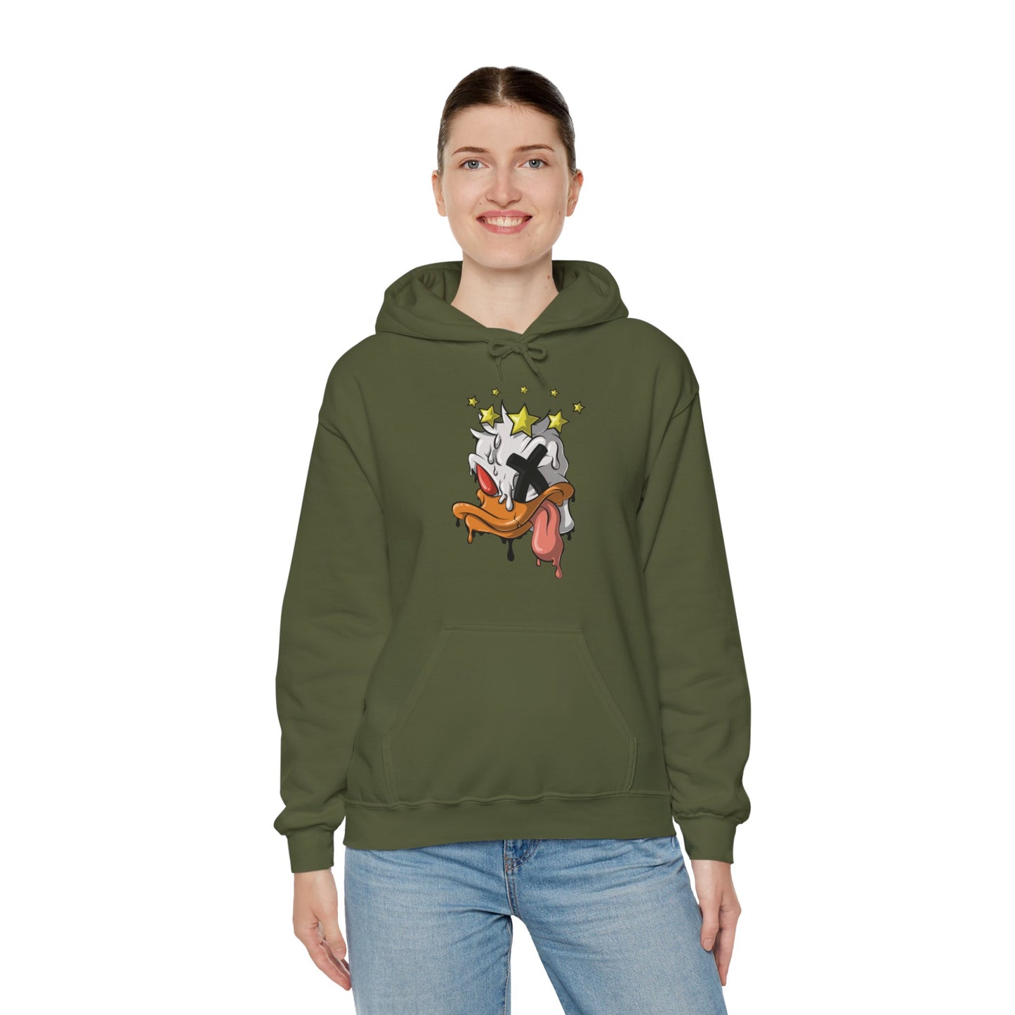 Dead Duck for Adults 1 Unisex Heavy Blend™ Hooded Sweatshirt