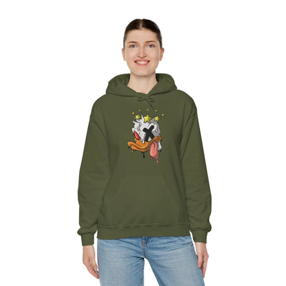 Dead Duck for Adults 1 Unisex Heavy Blend™ Hooded Sweatshirt