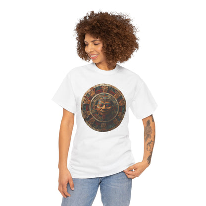 Mayan Calendar 1 (Gildan · 5000) Unisex Heavy Cotton Tee