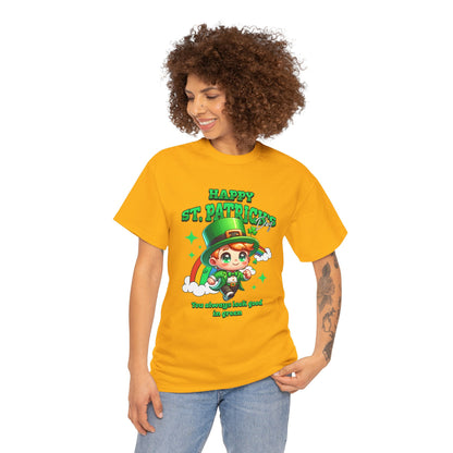 You always look good in green (Gildan · 5000) Unisex Heavy Cotton Tee