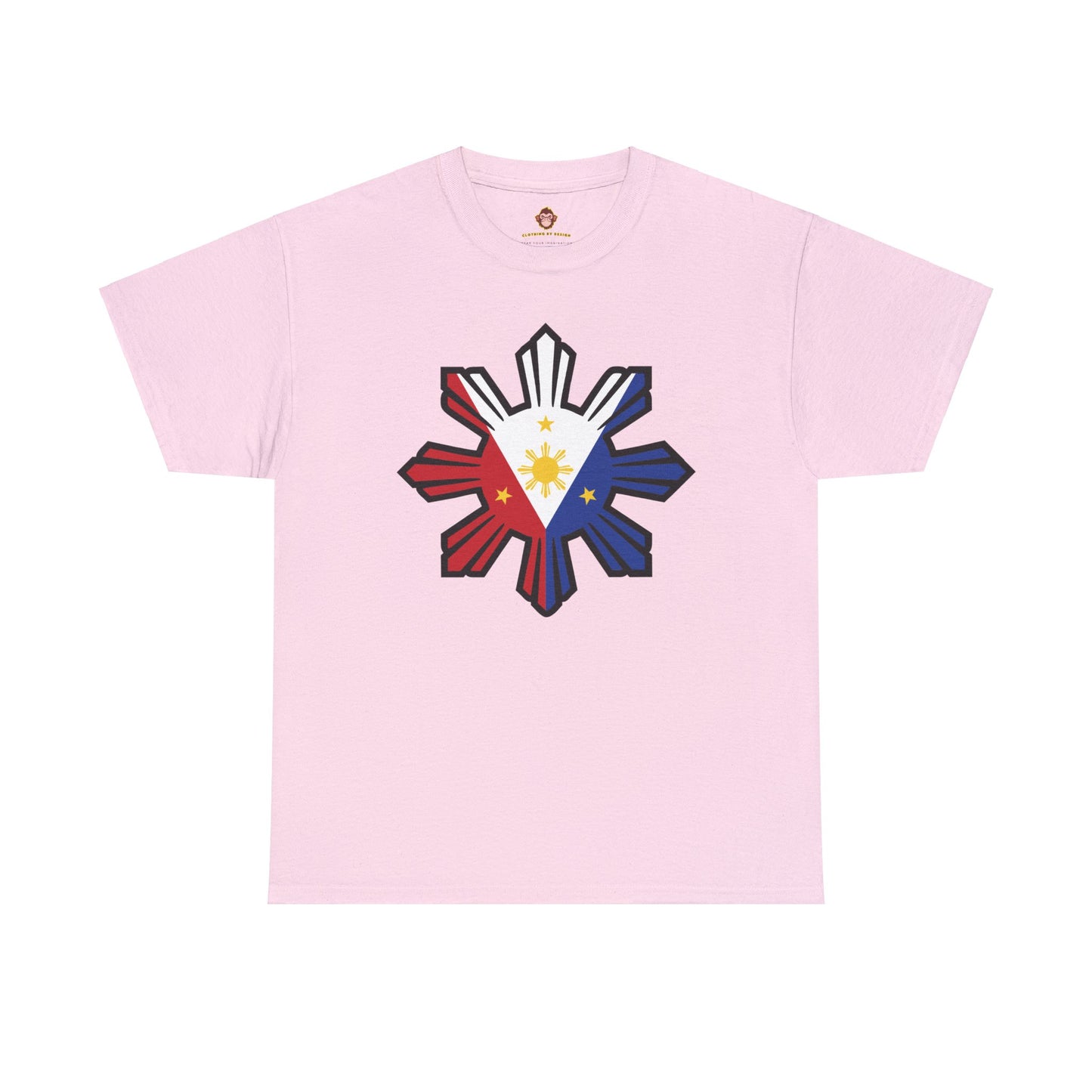 Filipino Flag 1 (Gildan · 5000) Unisex Heavy Cotton Tee