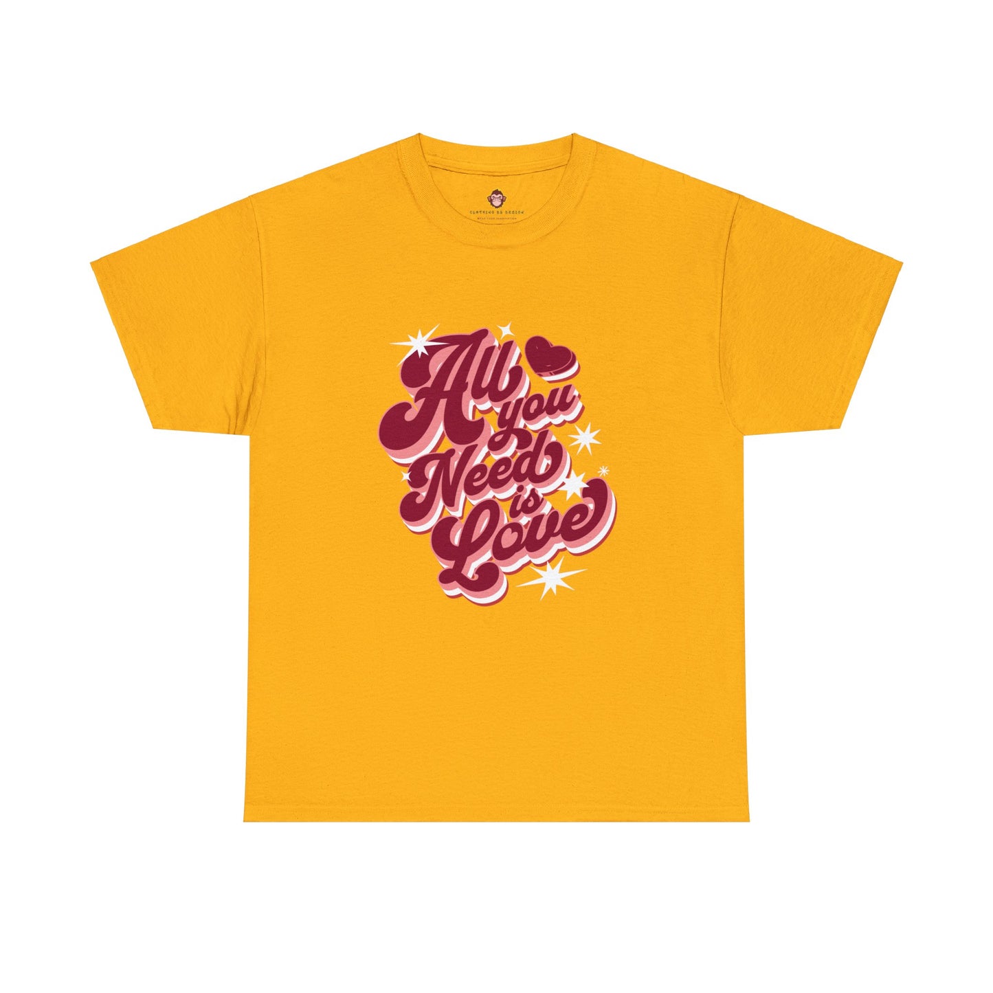 All you need is love (Gildan · 5000) Unisex Heavy Cotton Tee