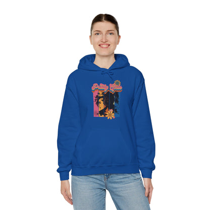 Colorful Floral Pretty Girls for Adults Unisex Heavy Blend™ Hooded Sweatshirt