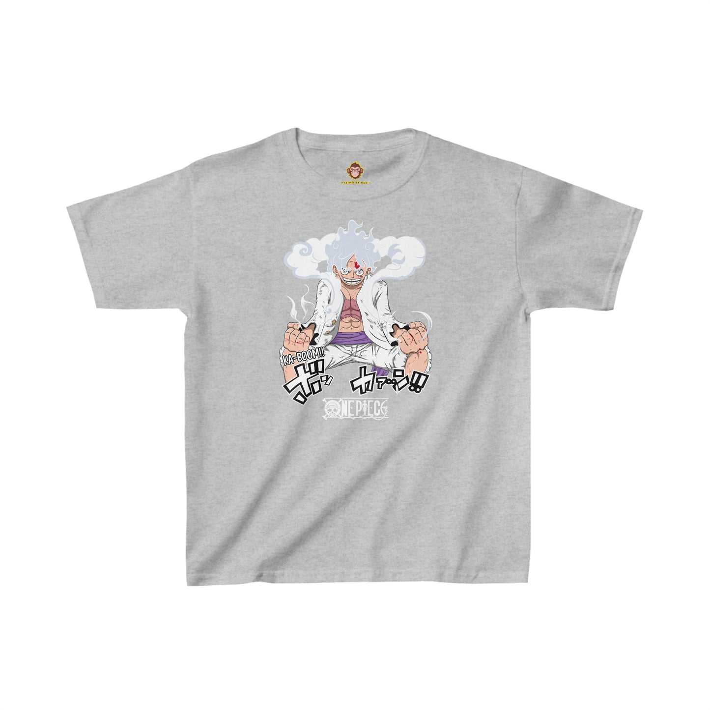 Monkey D. Luffy 1 (Gildan · 5000B) Kids Heavy Cotton™ Tee