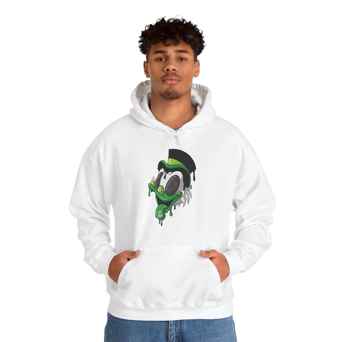 Money Duck for Adults Unisex Heavy Blend™ Hooded Sweatshirt