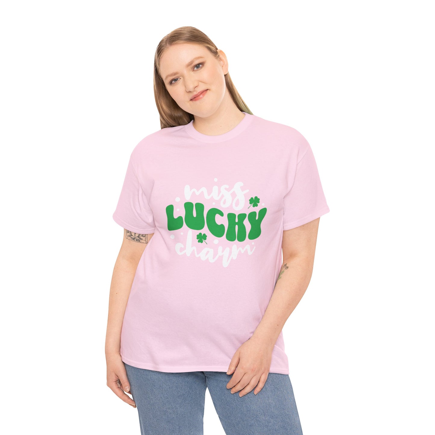 Miss Lucky Charm (Gildan · 5000) Unisex Heavy Cotton Tee