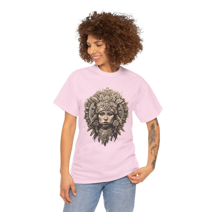 Aztec Woman 1 (Gildan · 5000) Unisex Heavy Cotton Tee