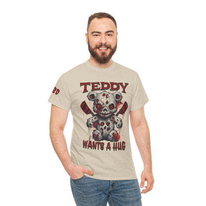 Halloween Evil Teddy Bear Unisex Tee