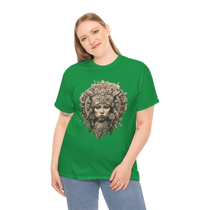 Aztec Woman 1 (Gildan · 5000) Unisex Heavy Cotton Tee