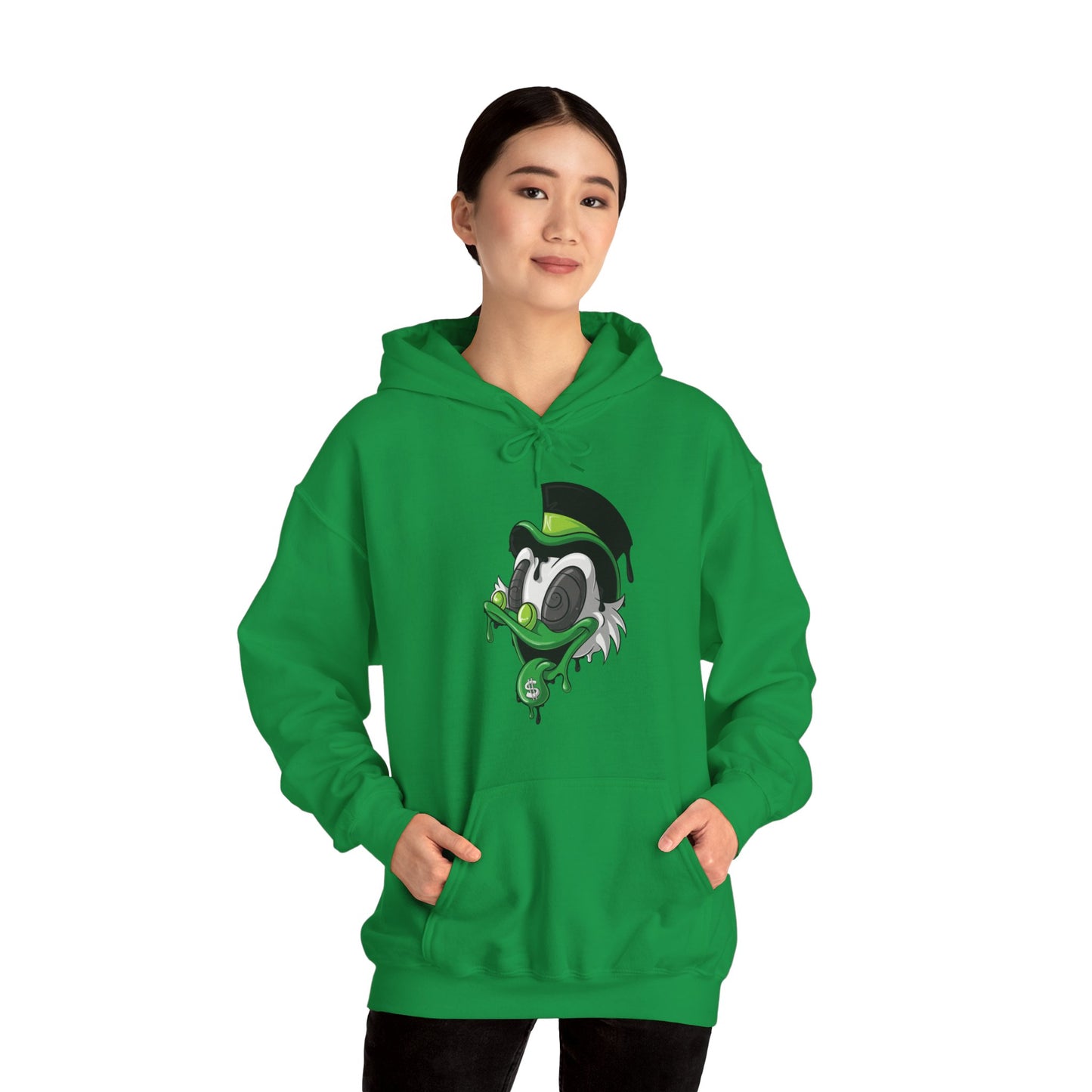 Money Duck for Adults Unisex Heavy Blend™ Hooded Sweatshirt