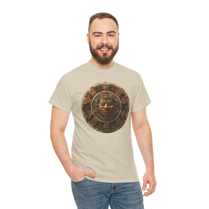 Mayan Calendar 1 (Gildan · 5000) Unisex Heavy Cotton Tee