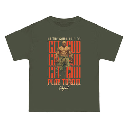 GIT GUD Sagat for Adults 4 Beefy-T® Short-Sleeve T-Shirt