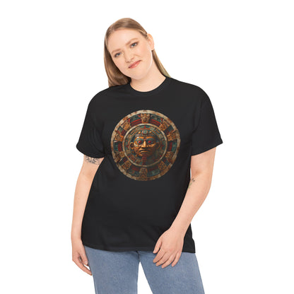 Mayan Calendar 1 (Gildan · 5000) Unisex Heavy Cotton Tee