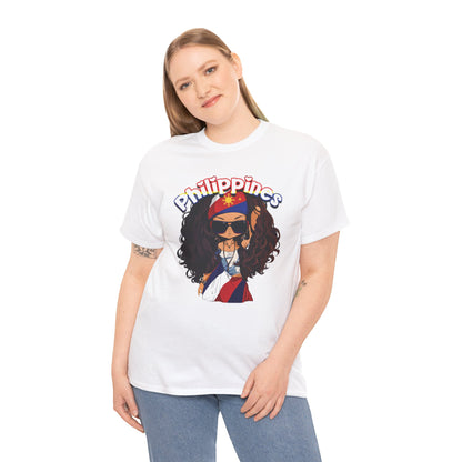 Philippines Baddie (Gildan · 5000) Unisex Heavy Cotton Tee