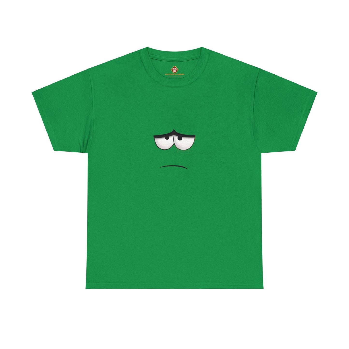 Unhappy Face 1 Unisex Heavy Cotton Tee